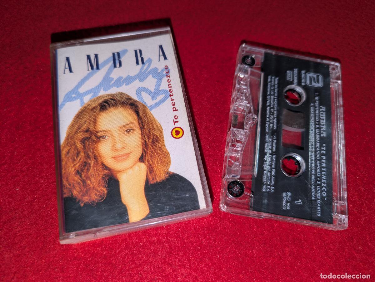 Casetes antiguos: AMBRA Te pertenezco K7 CASSETTE 1995 Zafiro