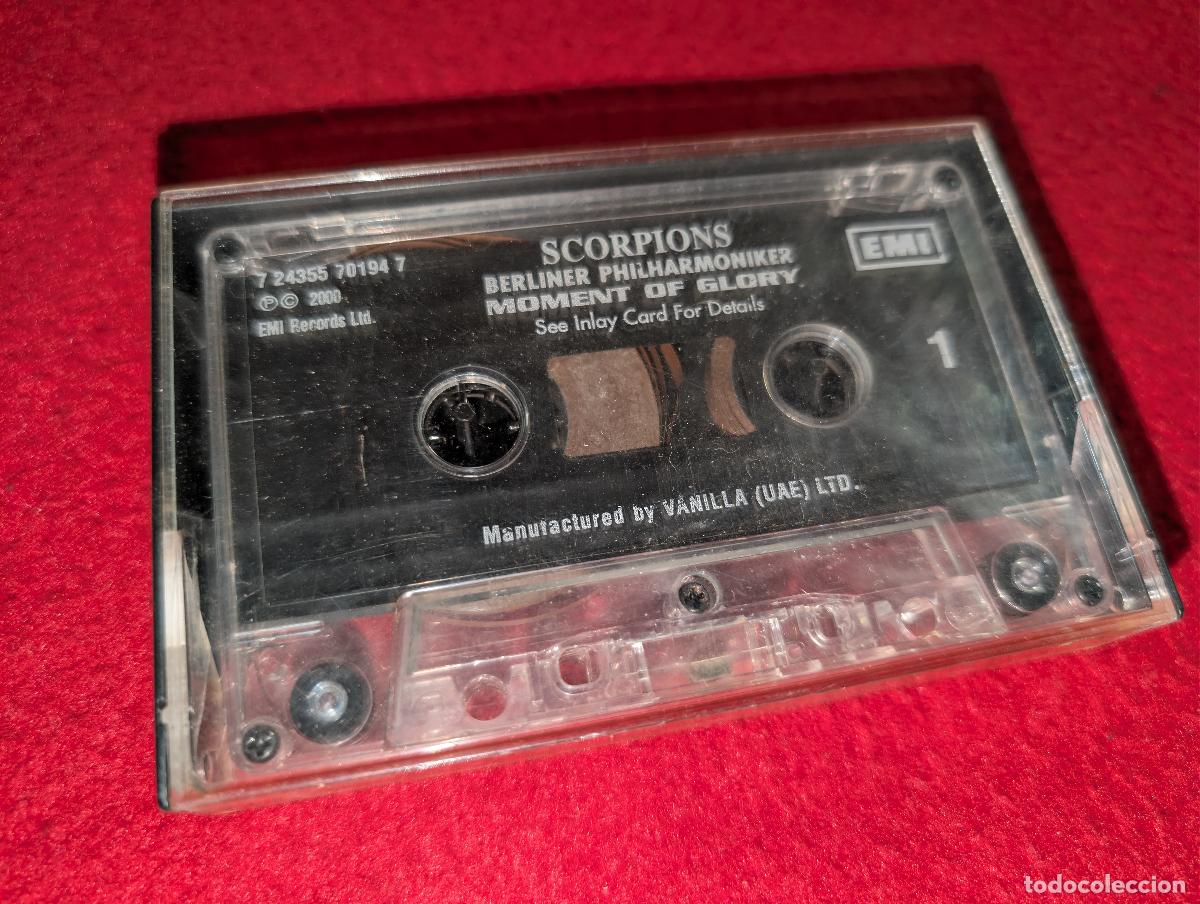 Casetes antiguos: SCORIONS Berliner Philharmoniker Momento of Glory K7 CASSETTE 2000 EMI ?