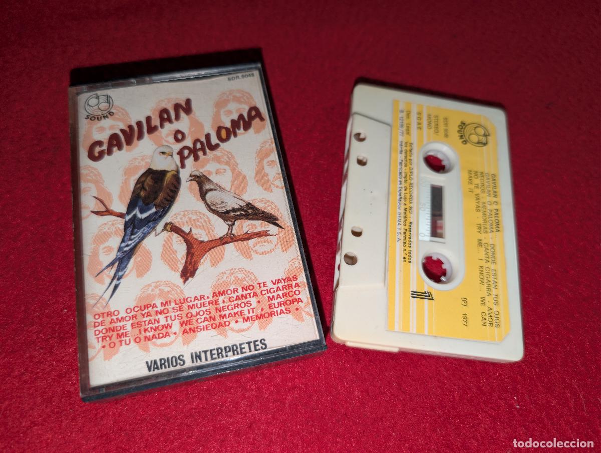 Casetes antiguos: GAVILAN O PALOMA K7 CASSETTE 1977 Sound ESPA&Ntilde;A GRUPO ESTUDIO?