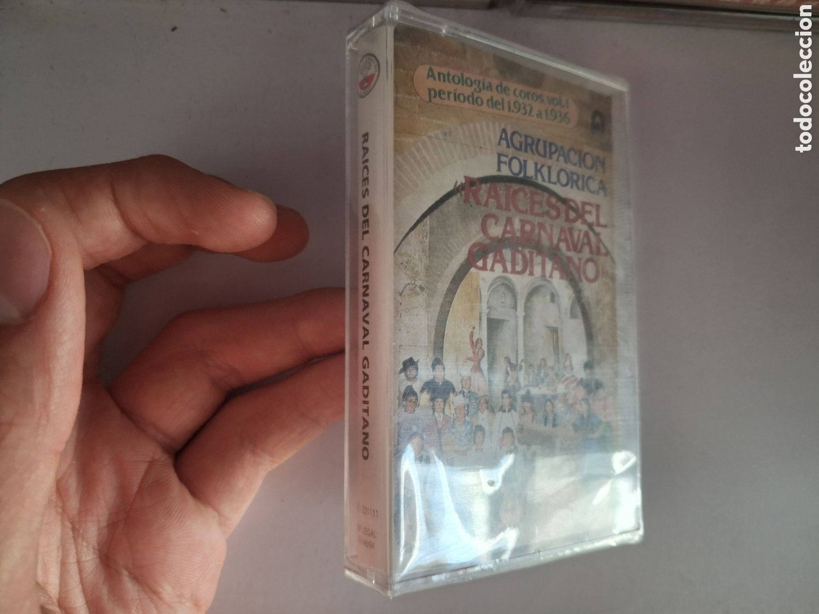 Casetes antiguos: CINTA CASETE CARNAVAL CADIZ RAICES DEL CARNAVAL GADITANO / MELLI / PRECINTADA