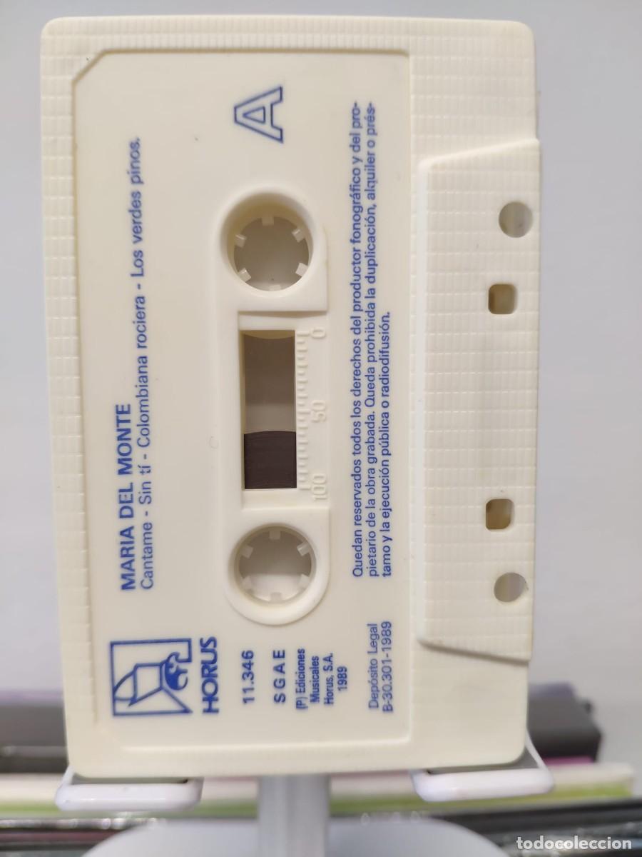 Casetes antiguos: Mar&iacute;a del Monte - C&aacute;ntame (Cassette) - Foto 4