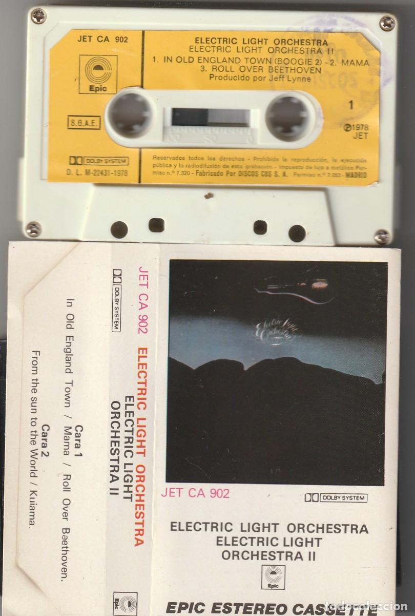 Casetes antiguos: ELECTRIC LIGHT ORCHESTRA - ELECTRIC LIGHT ORCHESTRA II (CASSETTE EPIC 1978 ESPA&Ntilde;A) ELO