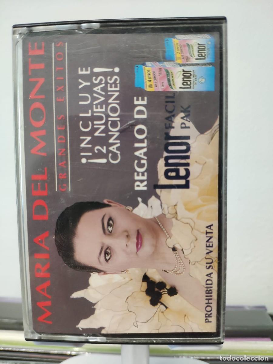 Casetes antiguos: Mar&iacute;a del Monte - Grandes &Eacute;xitos - Lenor (Cassette) - Foto 1