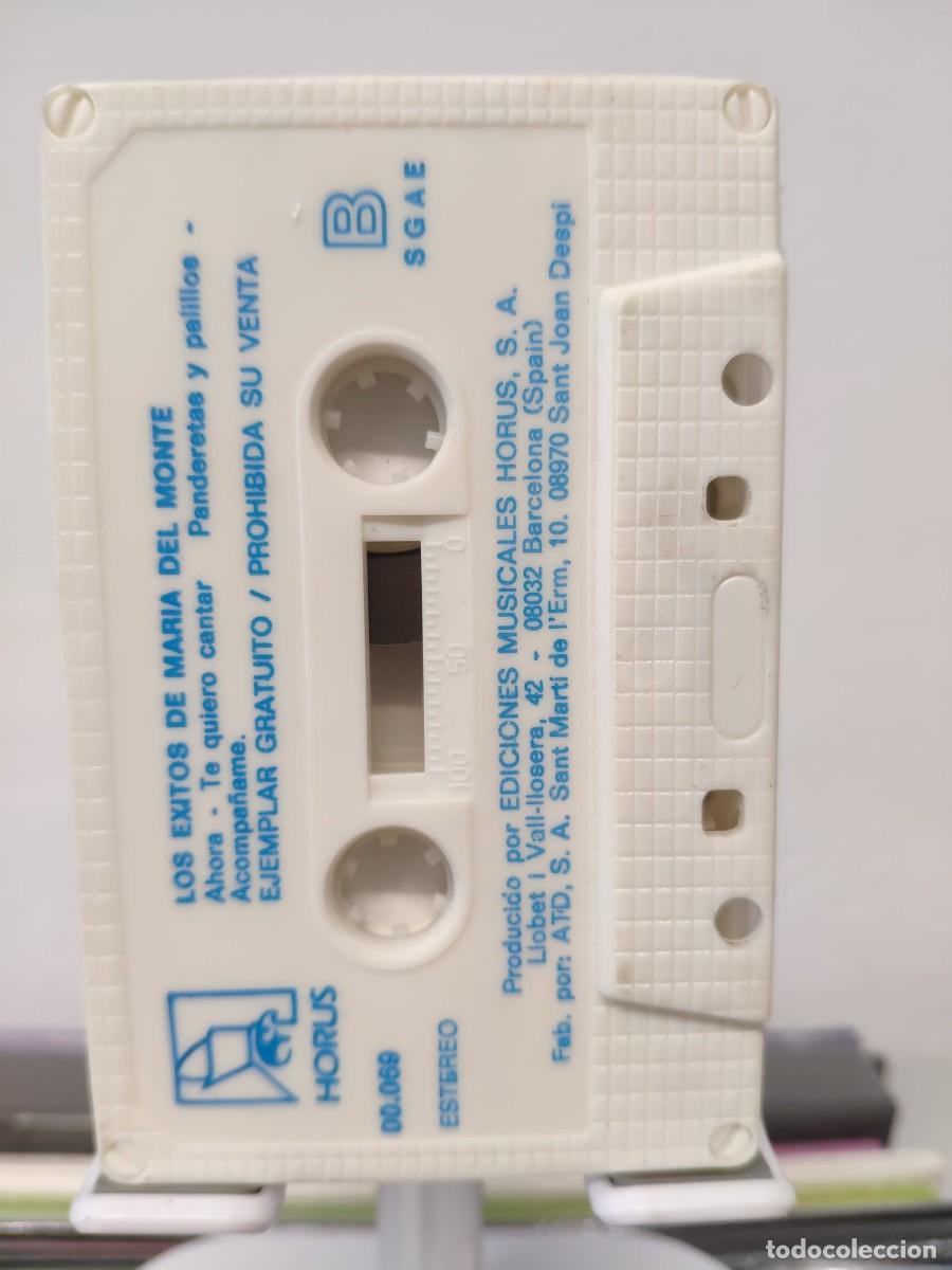Casetes antiguos: Mar&iacute;a del Monte - Grandes &Eacute;xitos - Lenor (Cassette) - Foto 4