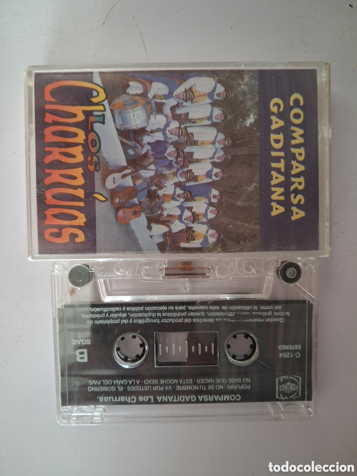 Casetes antiguos: CINTA CASETE CARNAVAL CADIZ COMPARSA CHARRUAS FONORUZ