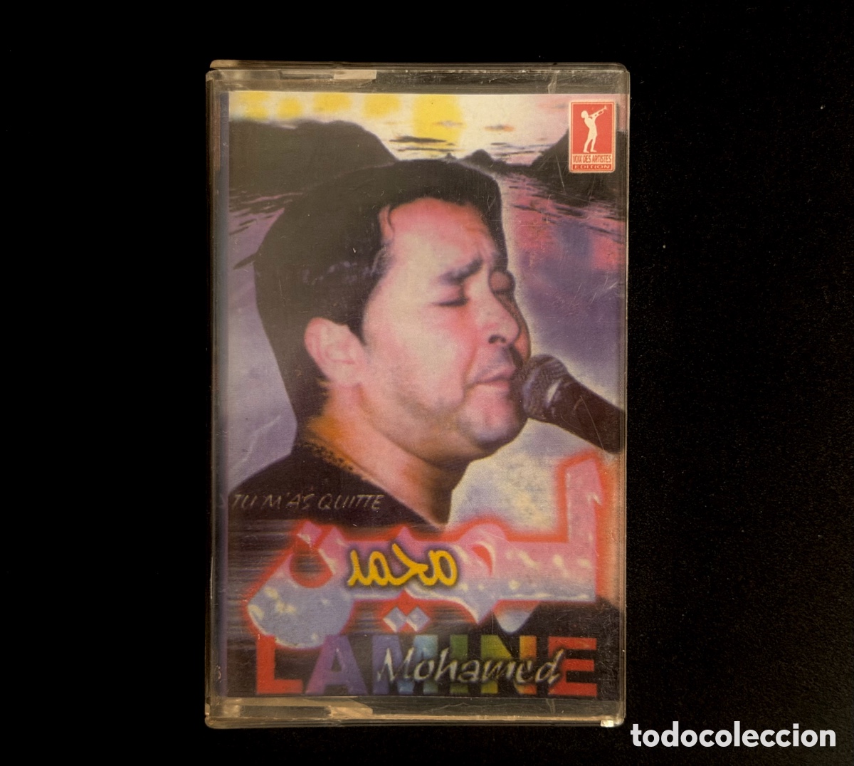 Casetes antiguos: MOHAMED LAMINE RARISIMO - Tu m'as quitt&eacute; Cassette Original Voix des Artistes A&ntilde;os 90