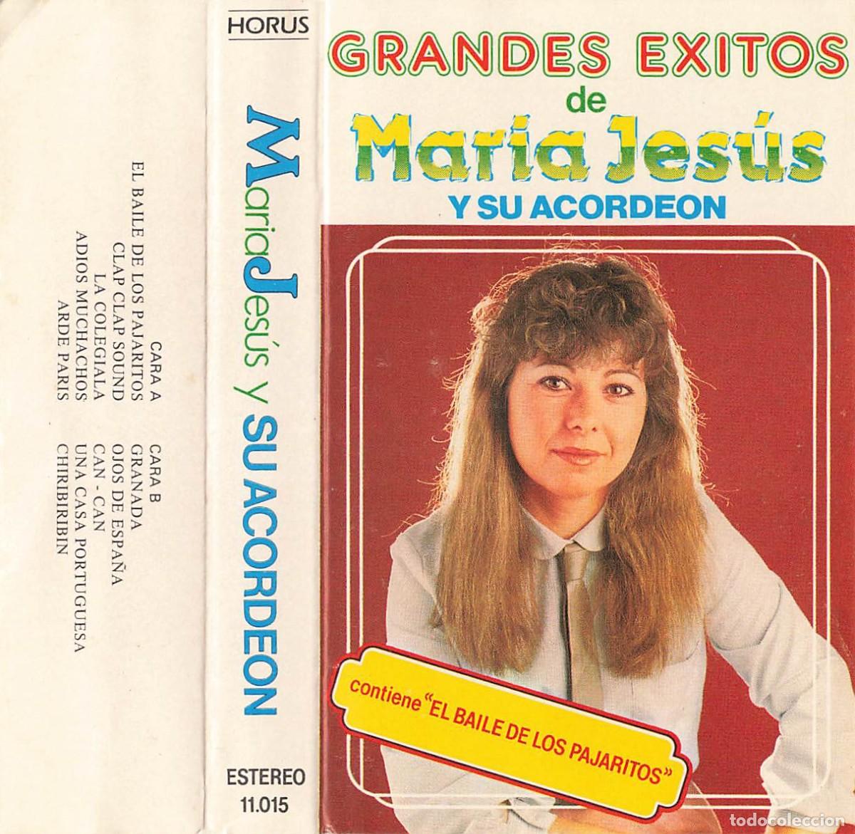 Casetes antiguos: Mar&iacute;a Jes&uacute;s y su Acorde&oacute;n - Grandes &Eacute;xitos (Cassette)