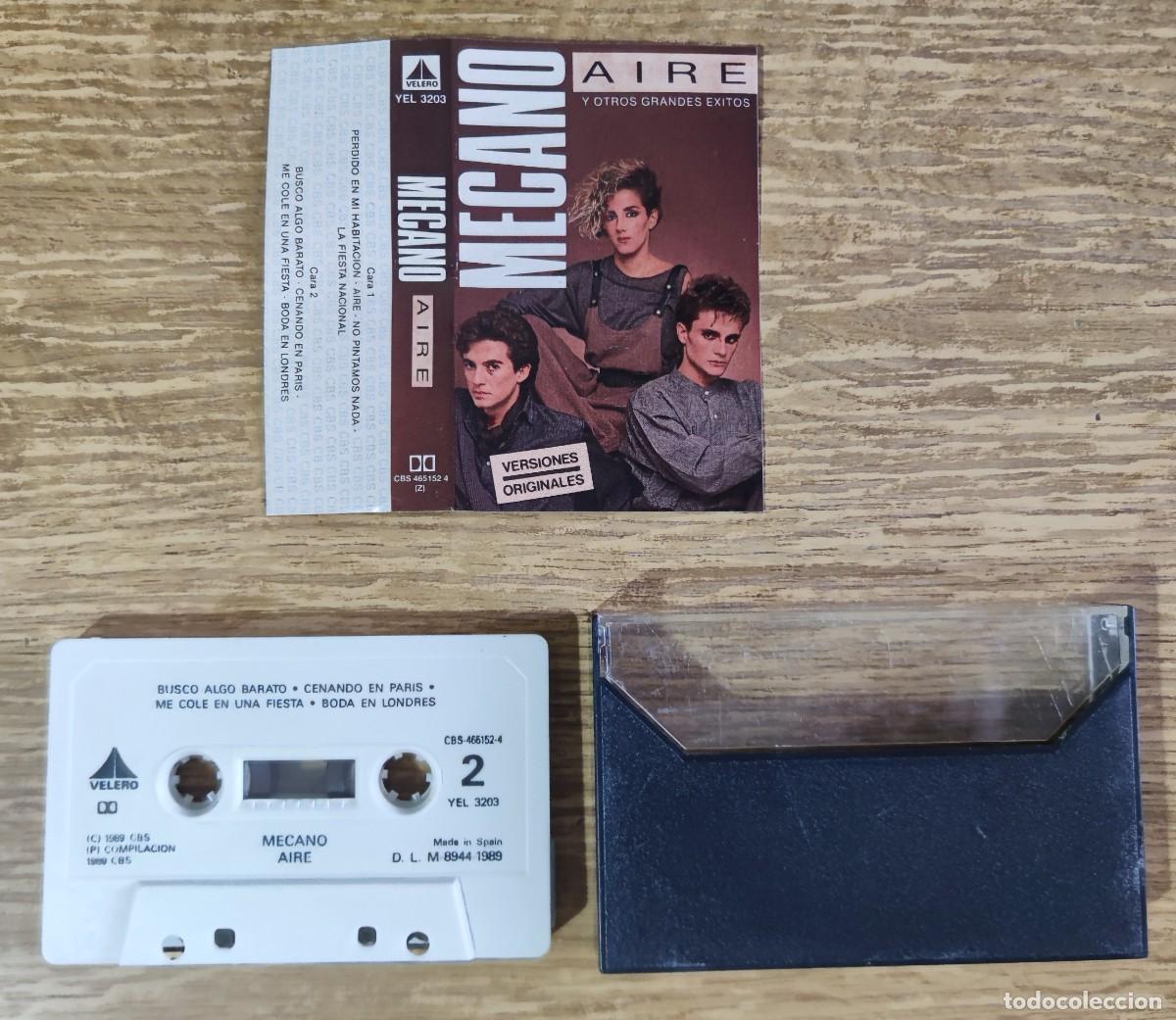 Casetes antiguos: Cassette Mecano - Aire (1989) - Foto 2