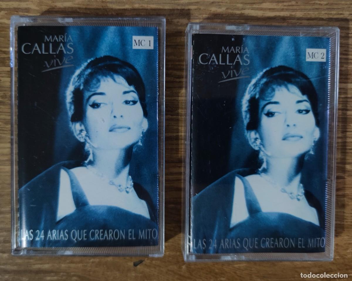 Casetes antiguos: Cassette doble Maria Callas - Vive (1995)