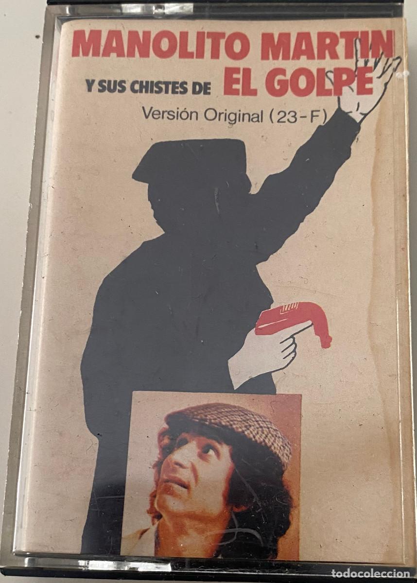 Casetes antiguos: 'Manolito Mart&iacute;n y sus chistes de El Golpe'. Humor. 1981. Cinta de cassette original. Buen estado.