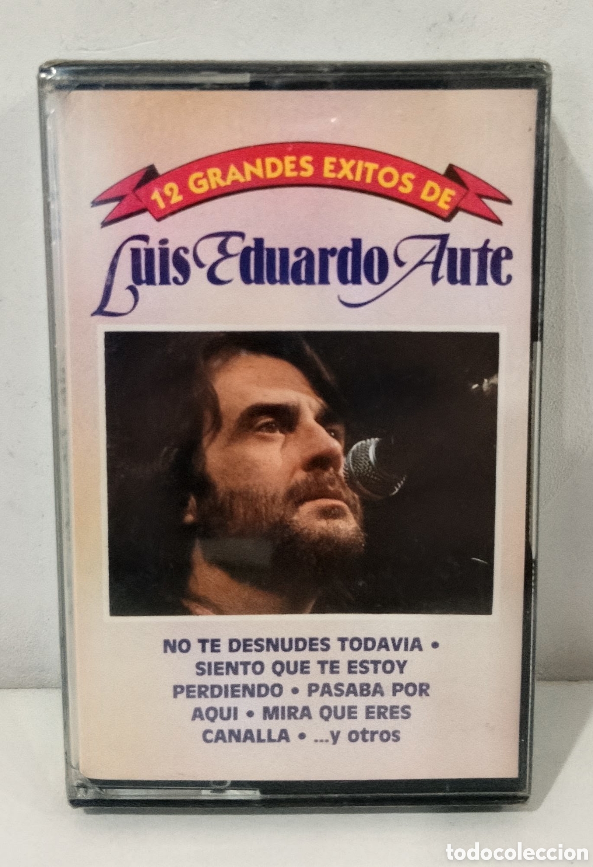 Casetes antiguos: LUIS EDUARDO AUTE - 12 GRANDES EXITOS. CASSETTE PRECINTADO