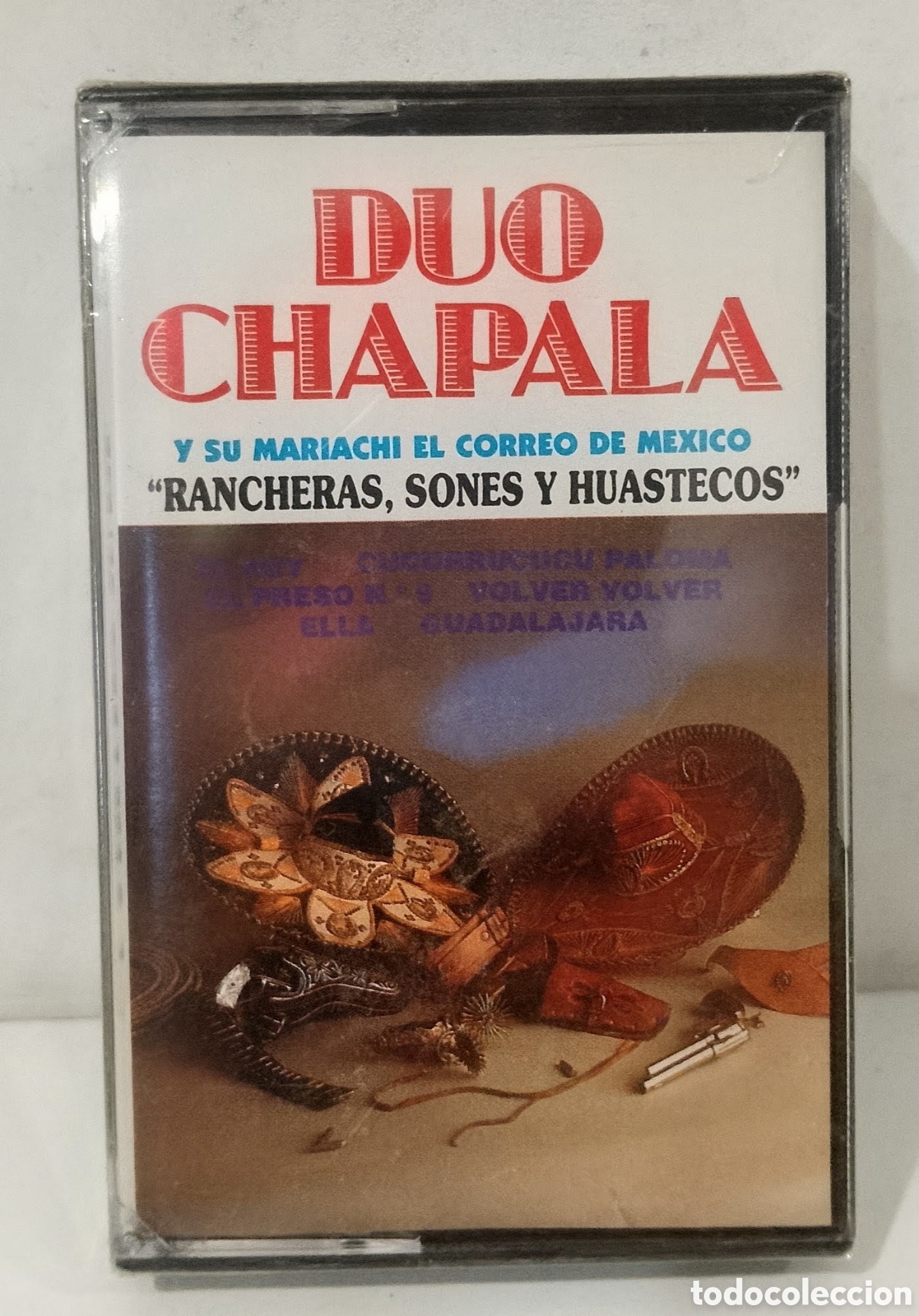 Casetes antiguos: DUO CHAPALA Y SU MARIACHI EL CORREO DE MEXICO - CASSETTE PRECINTADO
