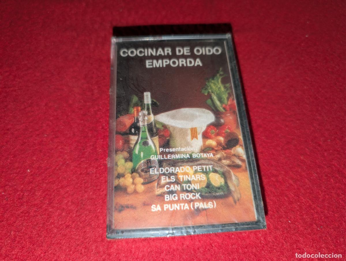Casetes antiguos: COCINAR DE OIDO Emporda Guilermina Botaya K7 CASSETTE PRECINTADO NUEVO
