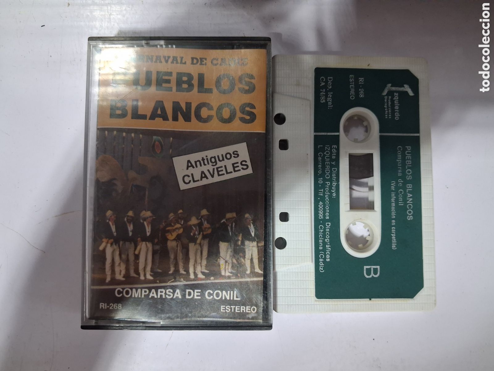 Alte Kassetten: CINTA CASETE CARNAVAL CADIZ PUEBLOS BLANCOS