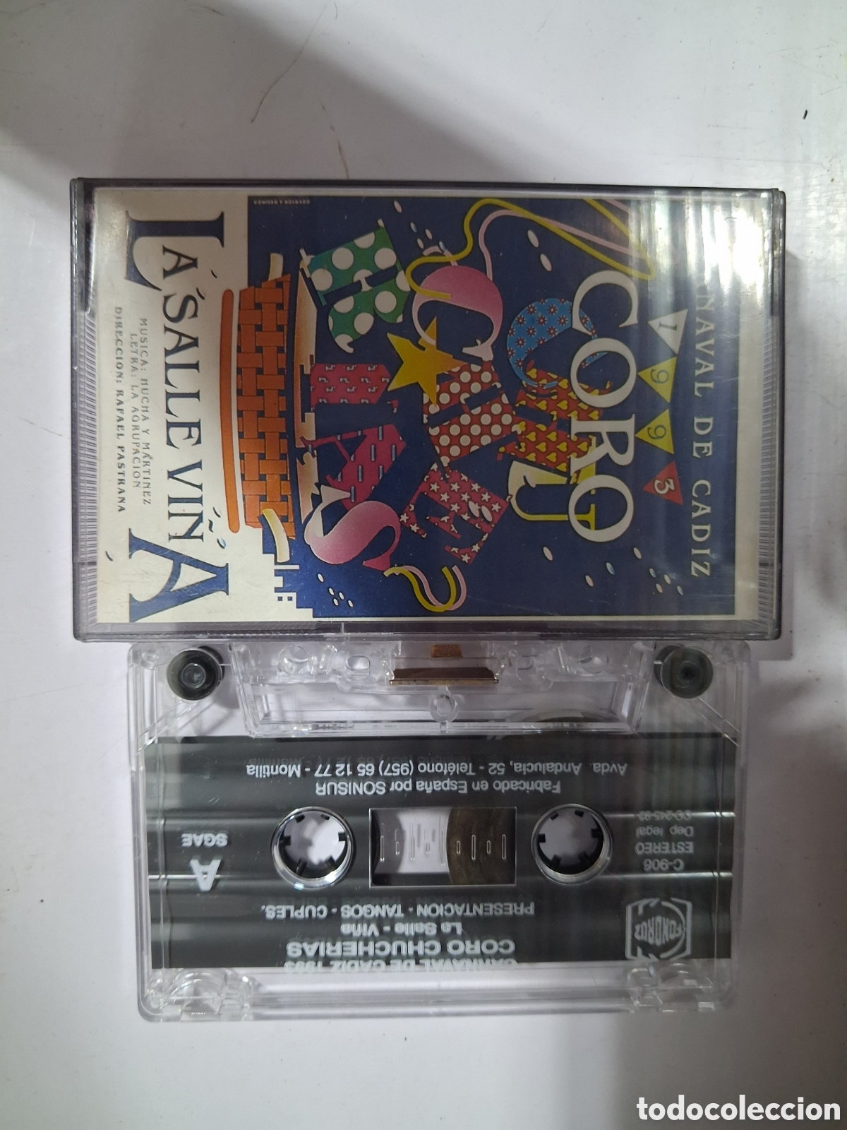 Casetes antiguos: CINTA CASETE CARNAVAL CADIZ CORO CHUCHERIAS