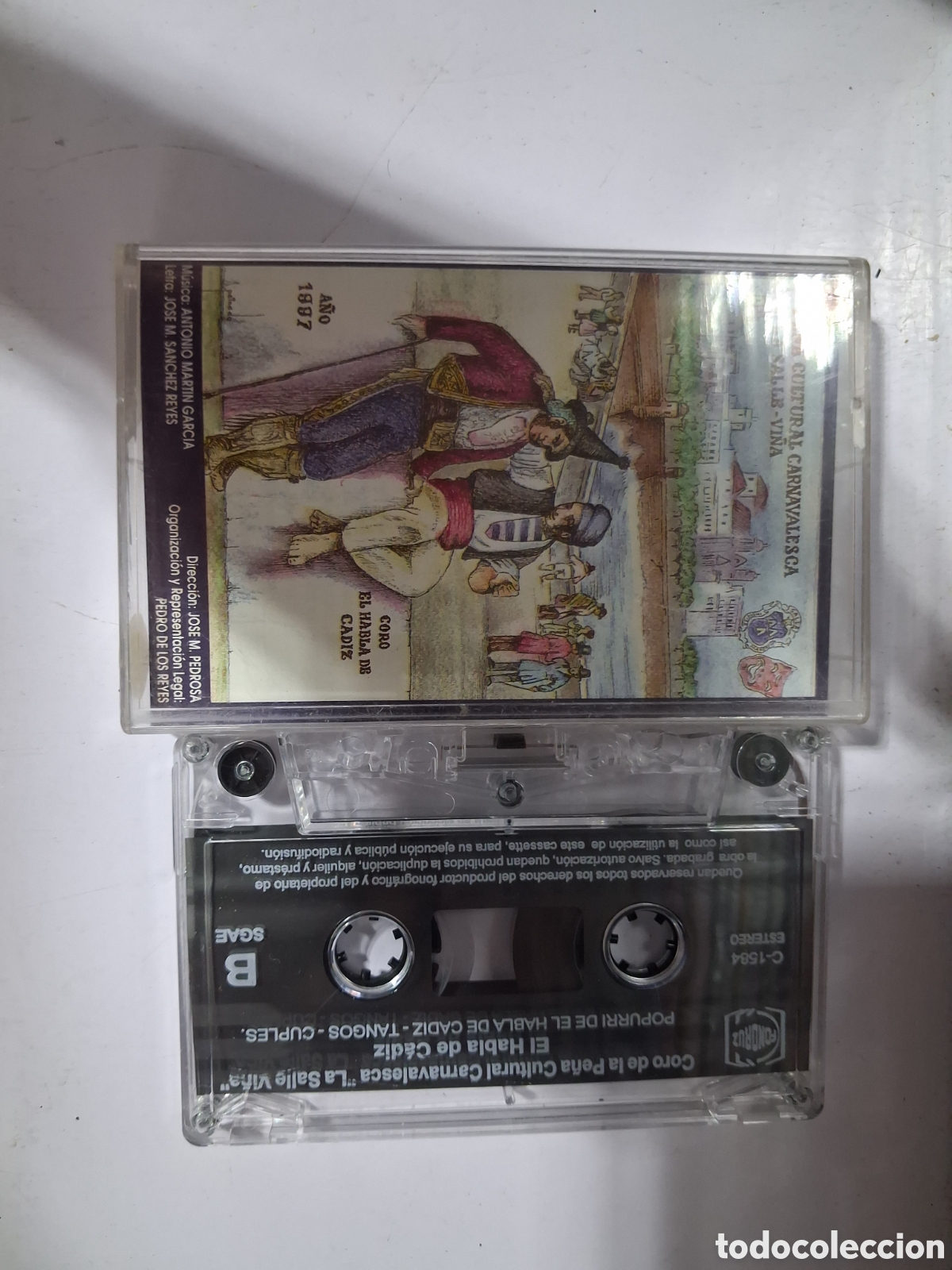 Cassettes Anciennes: CINTA CASETE CARNAVAL CADIZ EL HABLA DE CADIZ
