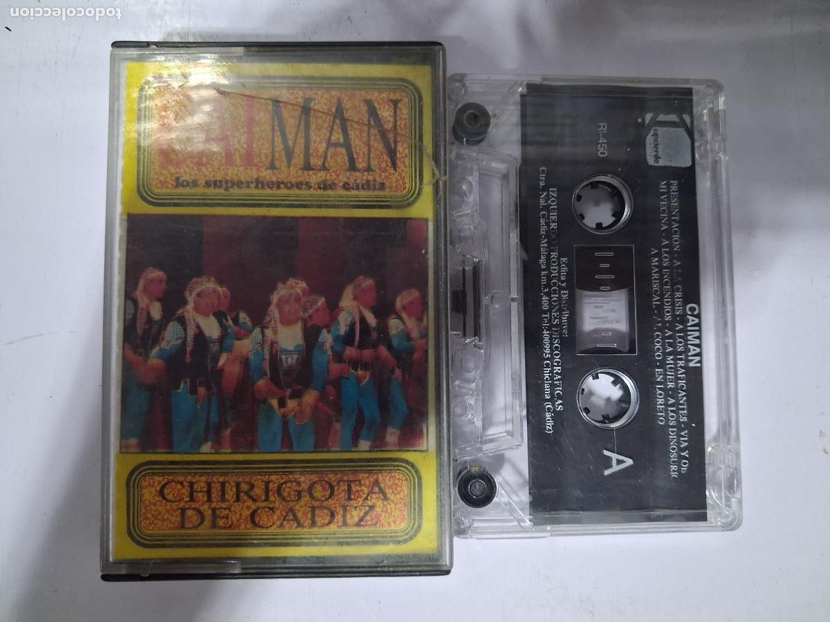 Cassettes Anciennes: CINTA CASETE CARNAVAL CADIZ CAIMAN