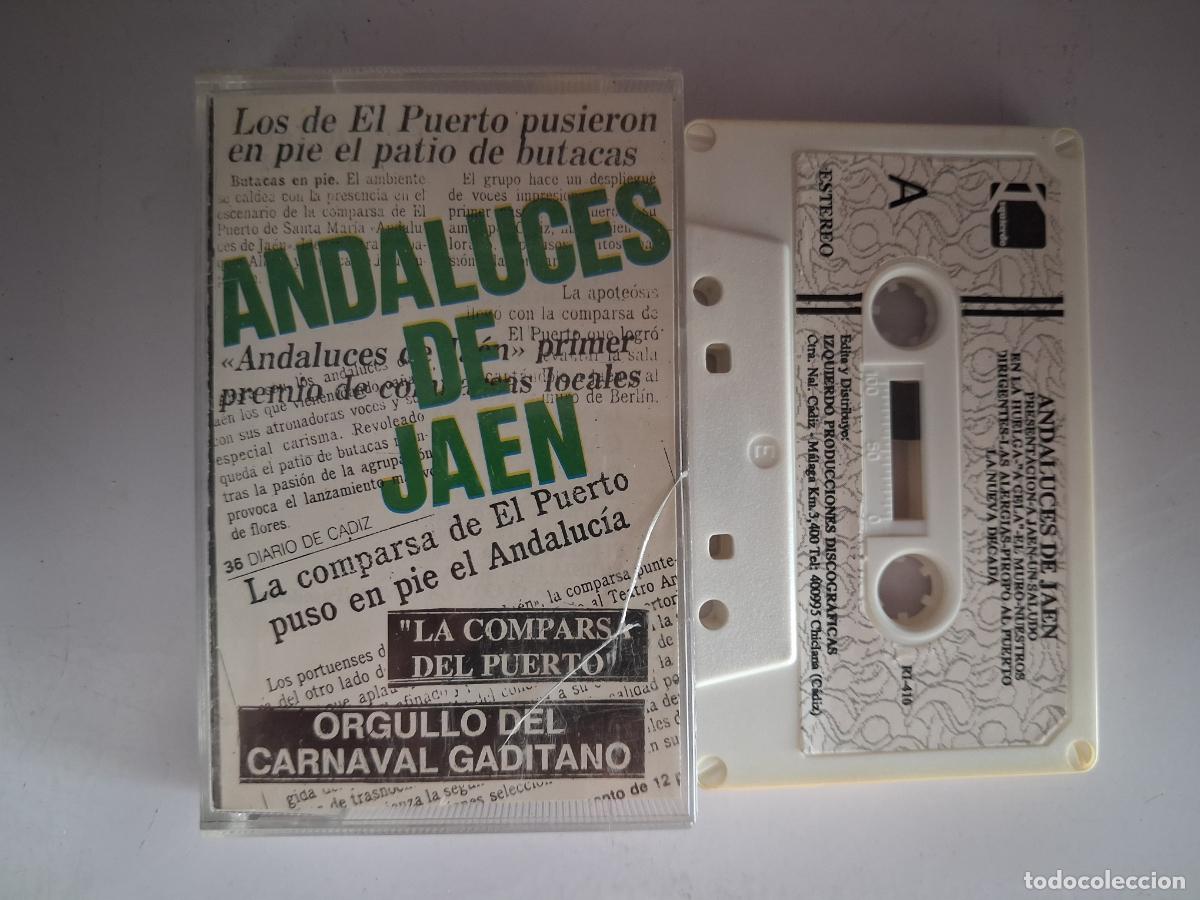Casetes antiguos: CINTA CASETE CARNAVAL CADIZ ANDALUCES DE JAEN