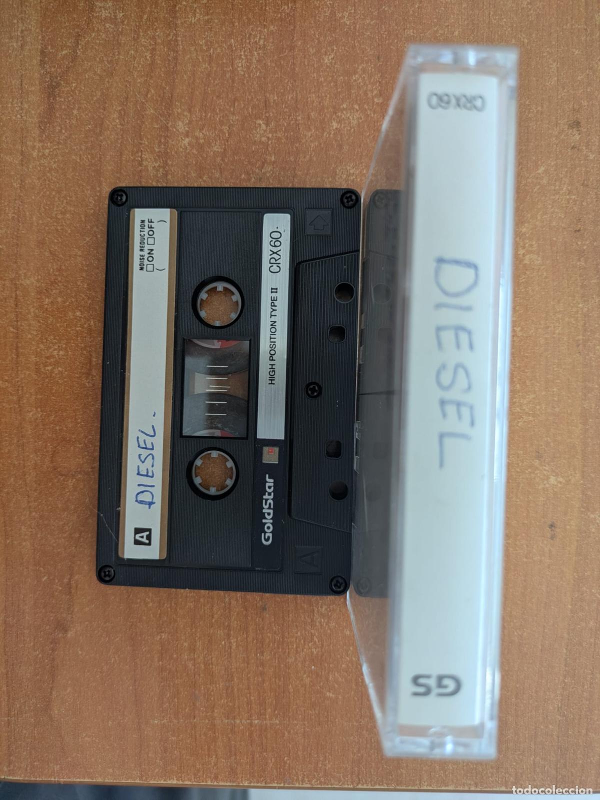 Casetes antiguos: DIESEL. Maqueta. Espera a que te llegue. Como el aire. Hay sol. Indie. A&ntilde;os 90.