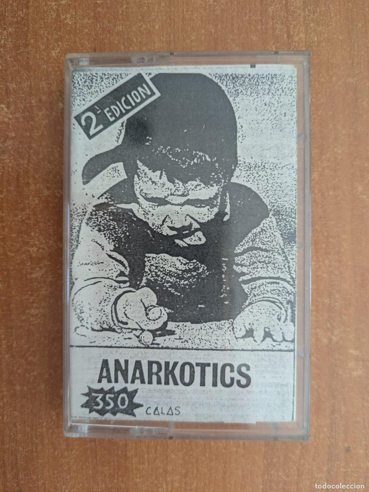 Casetes antiguos: ANARKOTICS. Maqueta + Extras. Hardcore. Punk. Barcelona. Aguij&oacute;n Records. A&ntilde;o 1988.