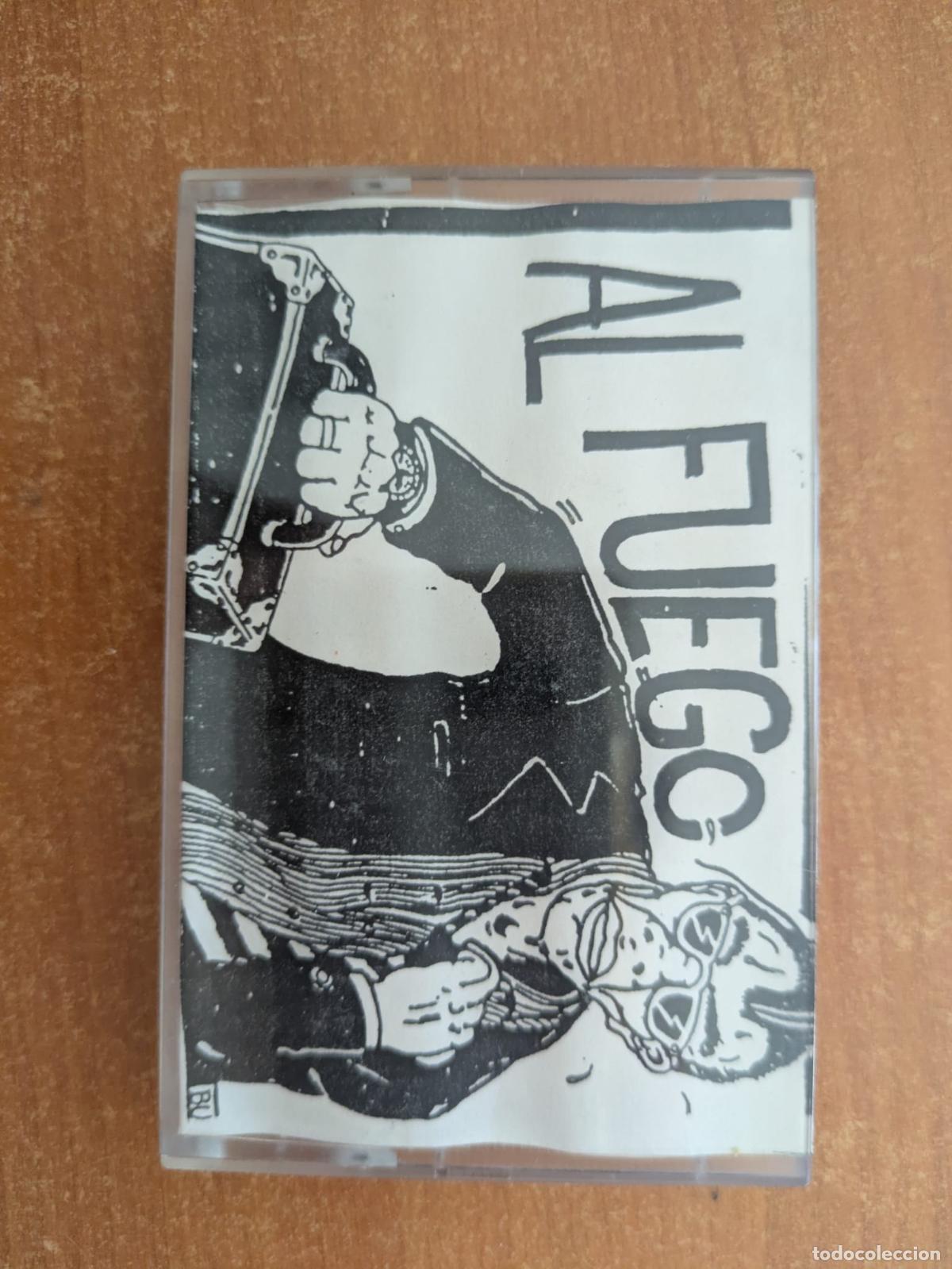 Casetes antiguos: AL FUEGO. Maqueta. Acto sexual. Camino del coraz&oacute;n. Palma de Mallorca. A&ntilde;os 1992.