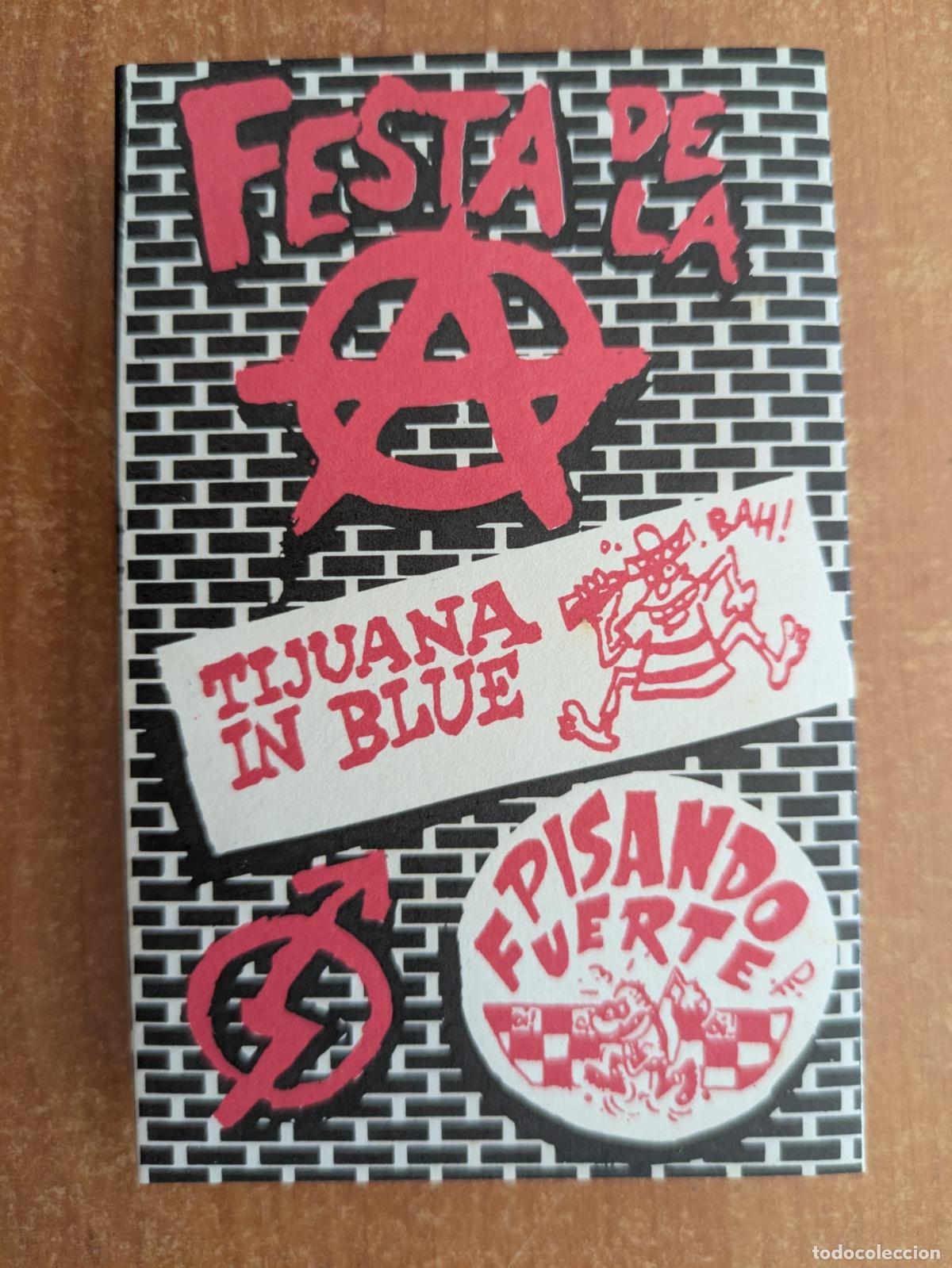 Casetes antiguos: Festa de la A. Tijuana in Blue. Pisando Fuerte. Punk. La Lletra A. A&ntilde;o 1997.