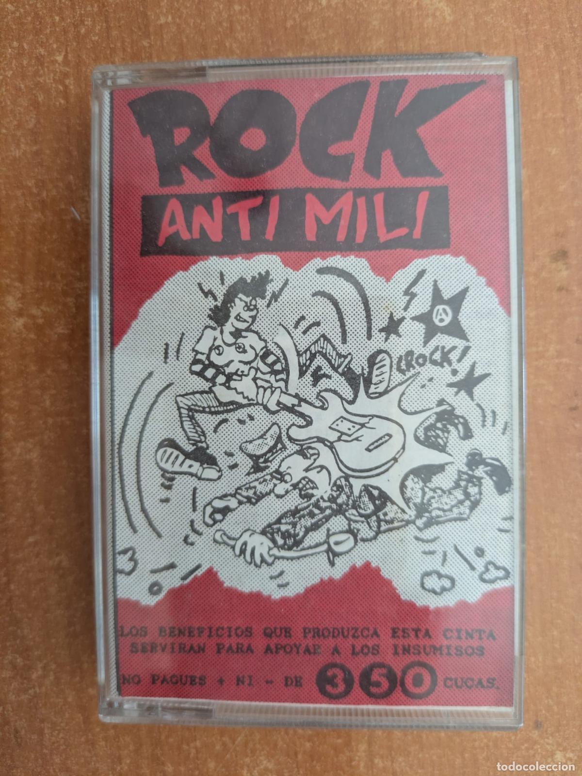 Casetes antiguos: Rock anti mili. La polla. Tijuana. Par&aacute;sitos. Monstruaci&oacute;n. &Uacute;ltimo gobierno. Zer bizio. Punk. 1989.