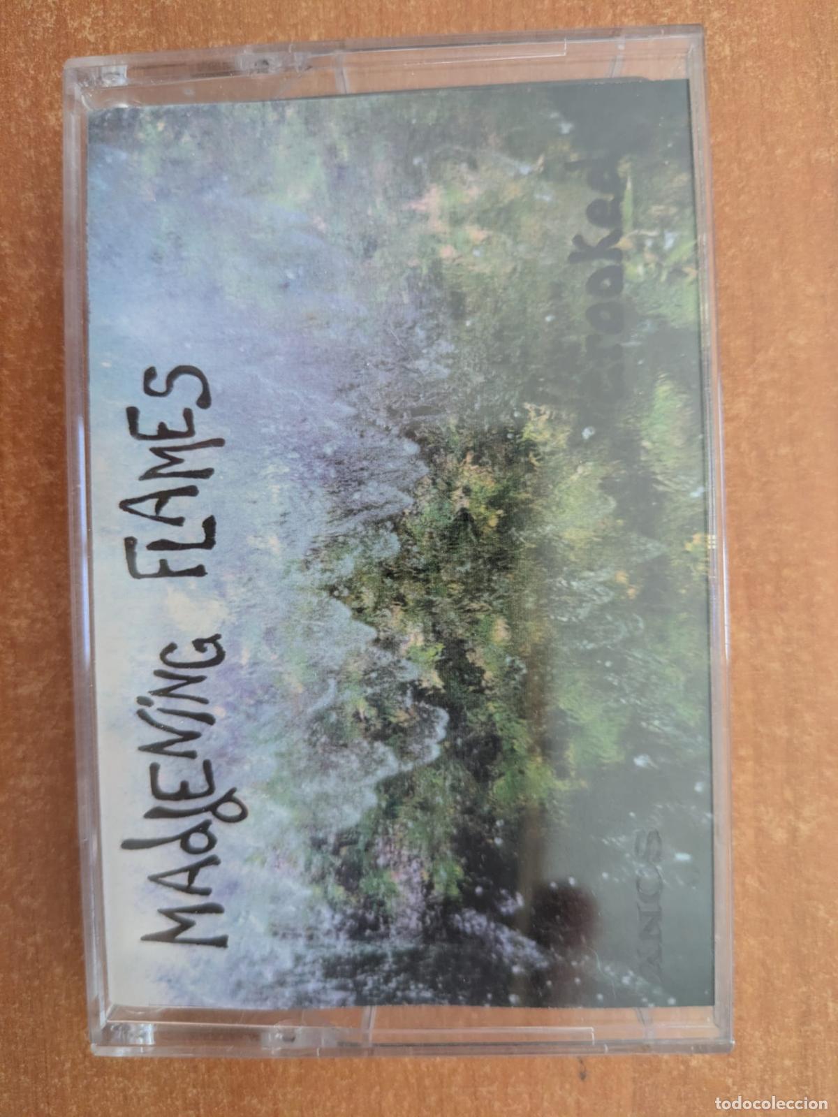 Casetes antiguos: MADDENING FLAMES. Maqueta. Crooked. La Factoria. A&ntilde;o 1992.