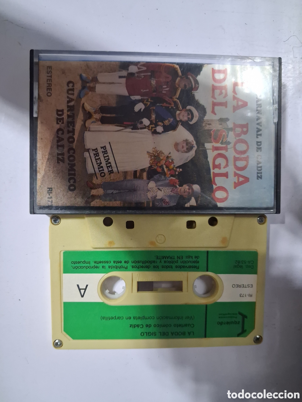 Cassettes Anciennes: CINTA CASETE CARNAVAL CADIZ LA BODA DEL SIGLO