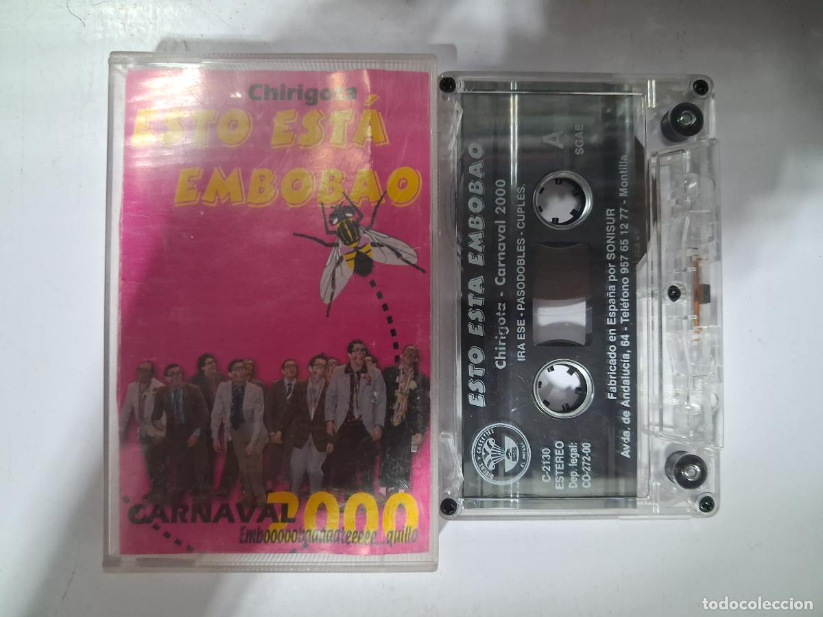 Cassettes Anciennes: CINTA CASETE CARNAVAL CADIZ ESTO ESTA EMBOBAO
