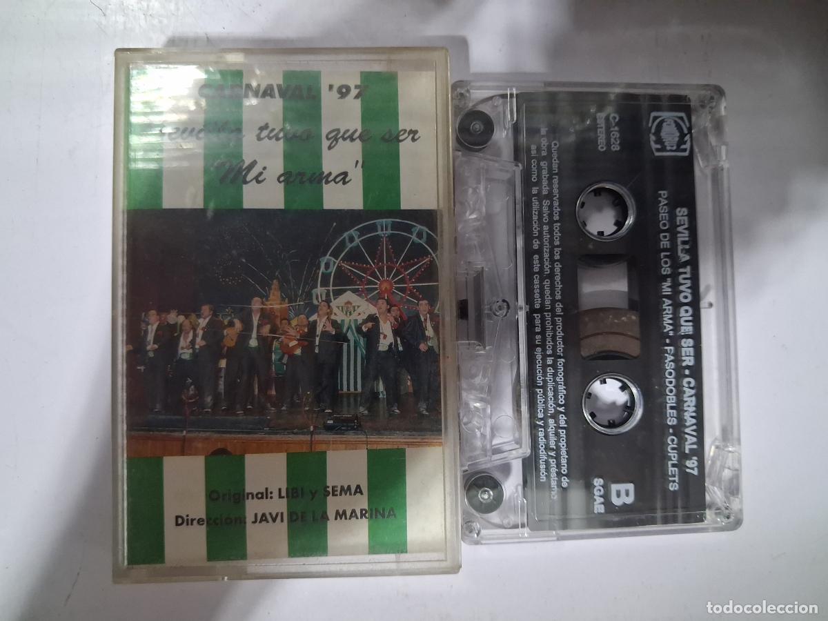 Cassettes Anciennes: CINTA CASETE CARNAVAL CADIZ SEVILLA TUVO QUE SER MI ARMA