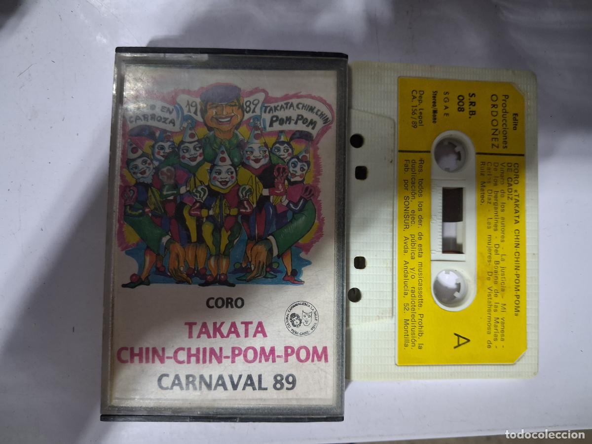 Cassettes Anciennes: CINTA CASETE CARNAVAL CADIZ TAKATA-CHIN-CHIN-POM-POM