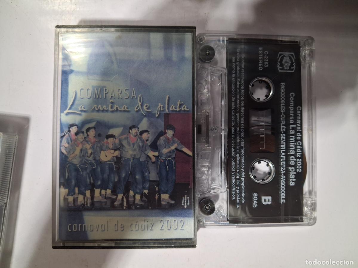 Cassettes Anciennes: CINTA CASETE CARNAVAL CADIZ COMPARSA LA MINA DE PLATA
