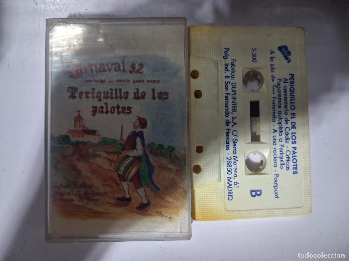 Cassettes Anciennes: CINTA CASETE CARNAVAL CADIZ PERIQUILLO EL DE LOS PALOTES