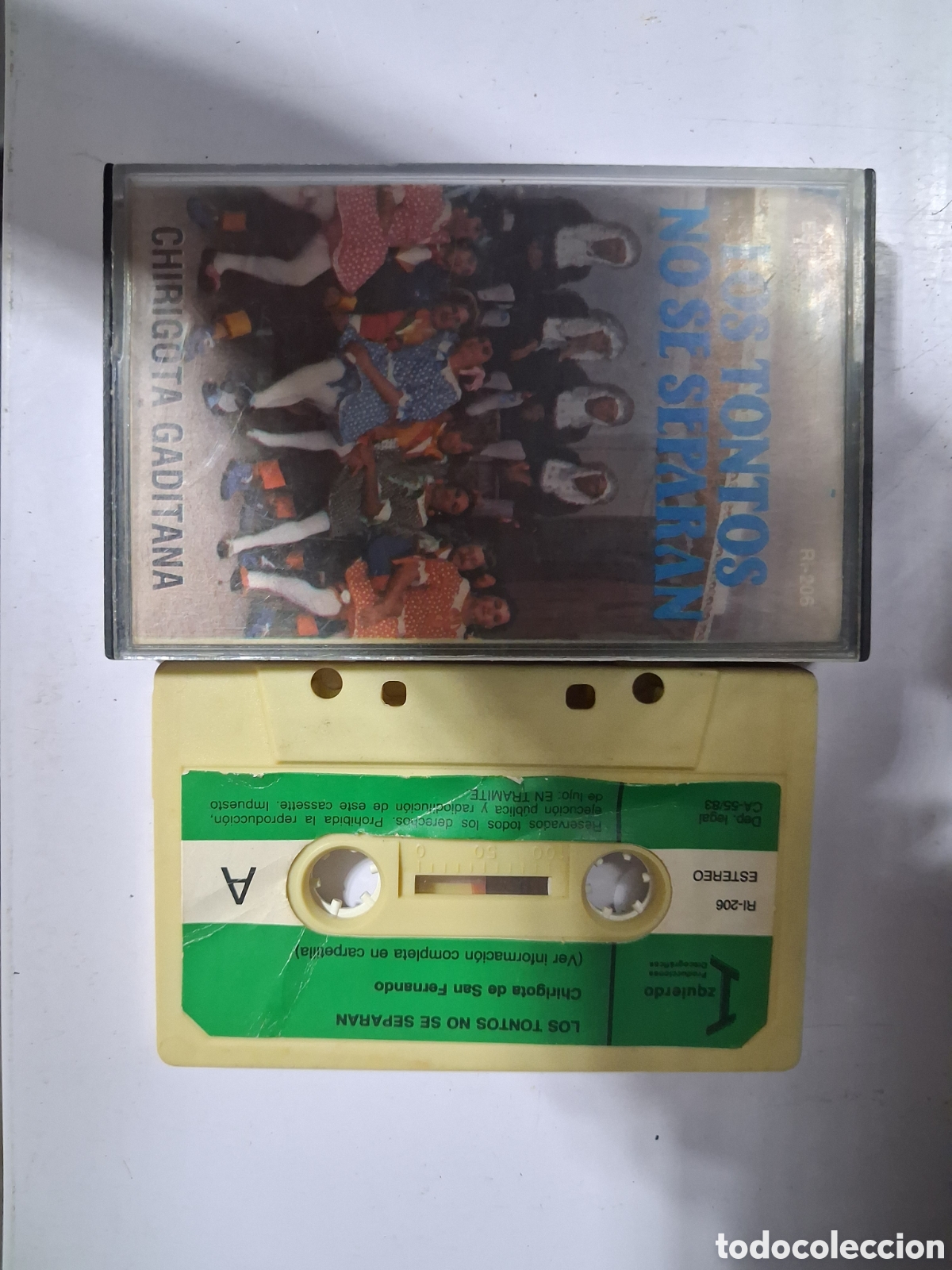 Cassettes Anciennes: CINTA CASETE CARNAVAL CADIZ NO SE SEPARAN LOS TONTOS