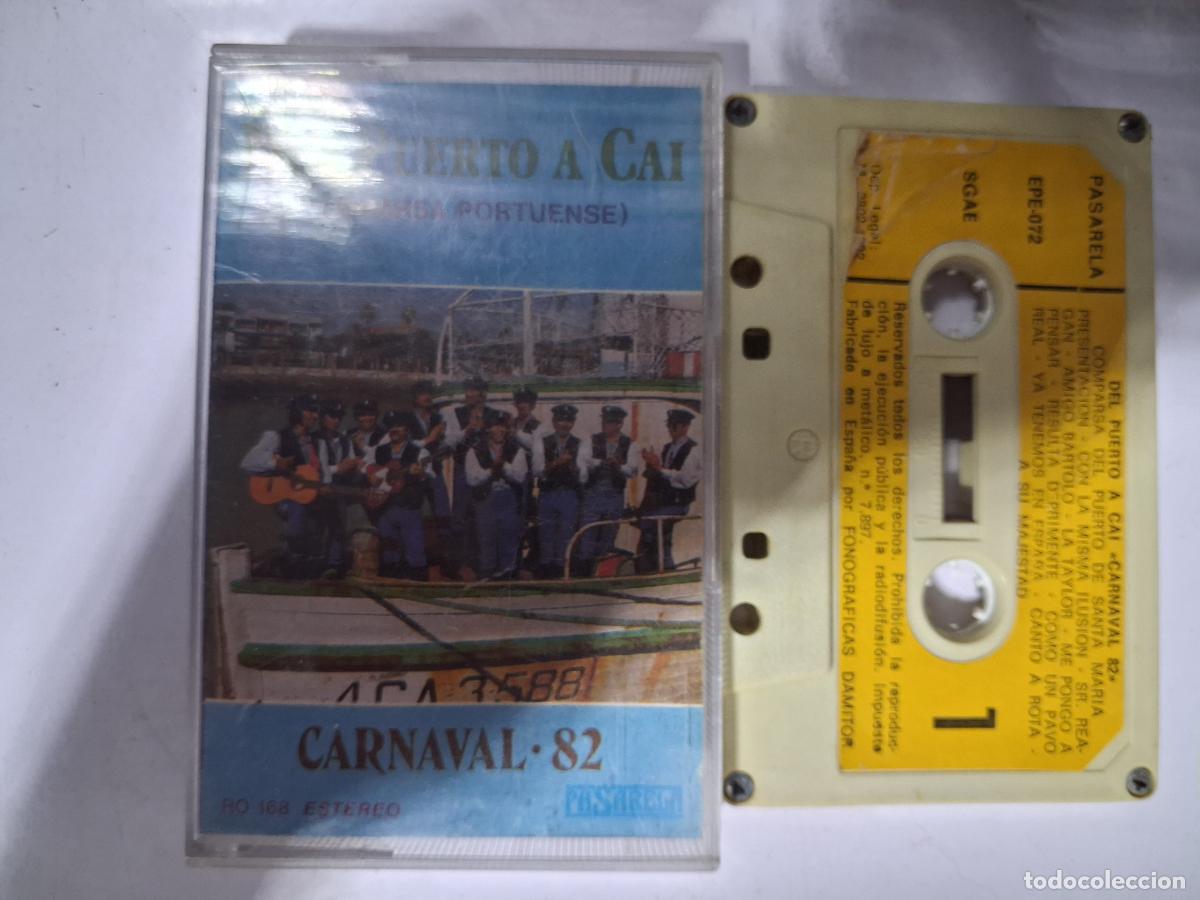 Cassetes antigas: CINTA CASETE CARNAVAL CADIZ DEL PUERTO A CAI
