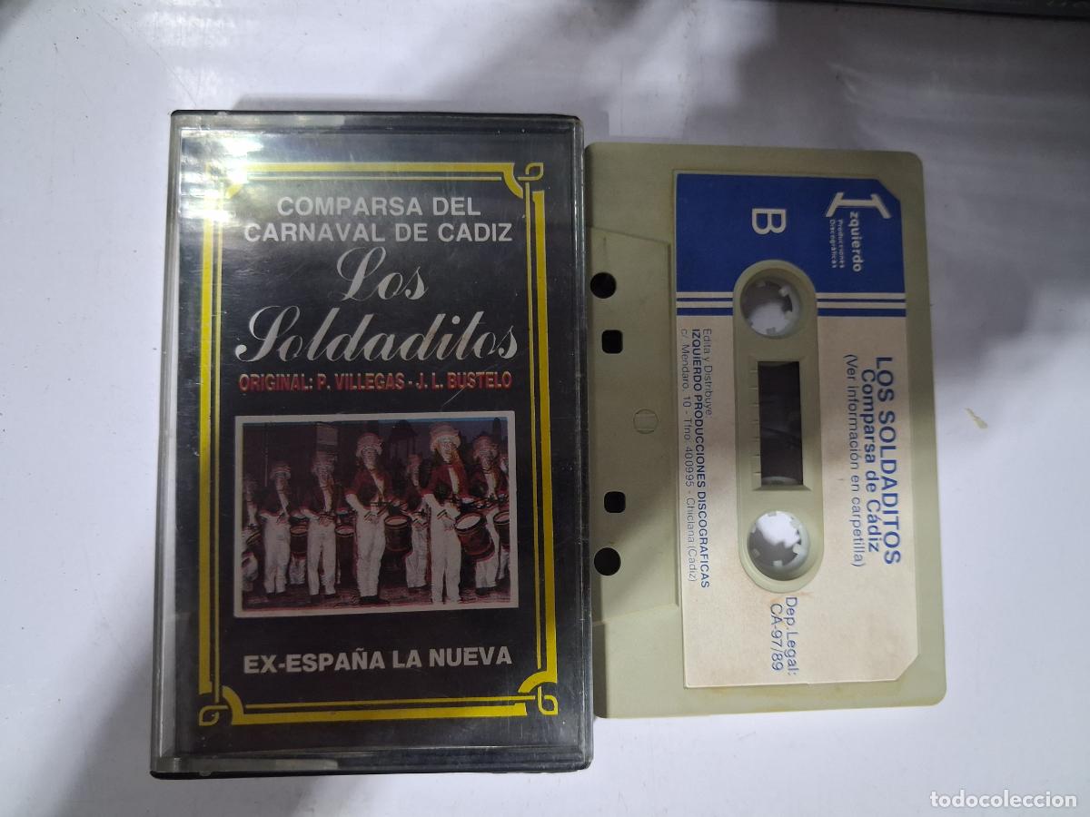 Casetes antiguos: CINTA CASETE CARNAVAL CADIZ LOS SOLDADITOS