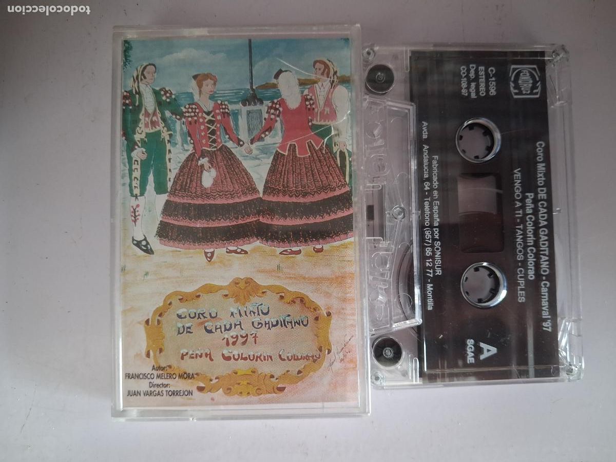 Old Cassettes: CINTA CASETE CARNAVAL CADIZ CORO MIXTO DE CADA GADITANO
