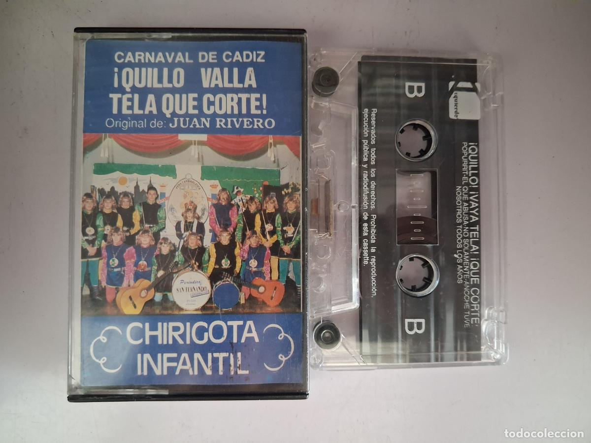Casetes antiguos: CINTA CASETE CARNAVAL CADIZ &iexcl;QUILLO! &iexcl;VAYA TELA! ...