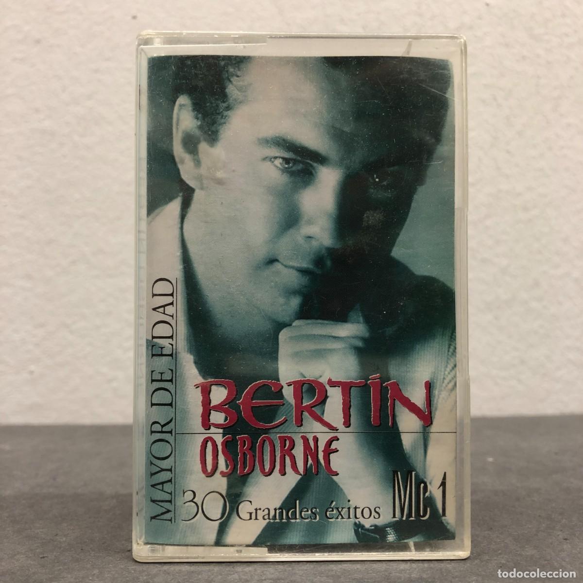 Casetes antiguos: BERT&Iacute;N OSBORNE - MAYOR DE EDAD - 30 GRANDES &Eacute;XITOS - CASSETTE - M&Uacute;SICA / 602