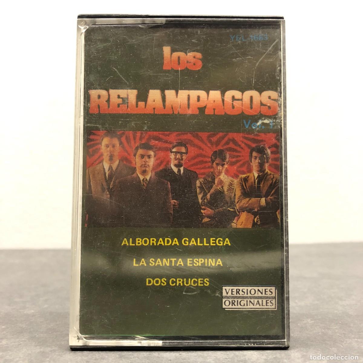 Casetes antiguos: LOS RELAMPAGOS - VOL. I - YEL-1663 - ALBORADA GALLEGA, LA SANTA ESPINA - CASSETTE - M&Uacute;SICA / 604