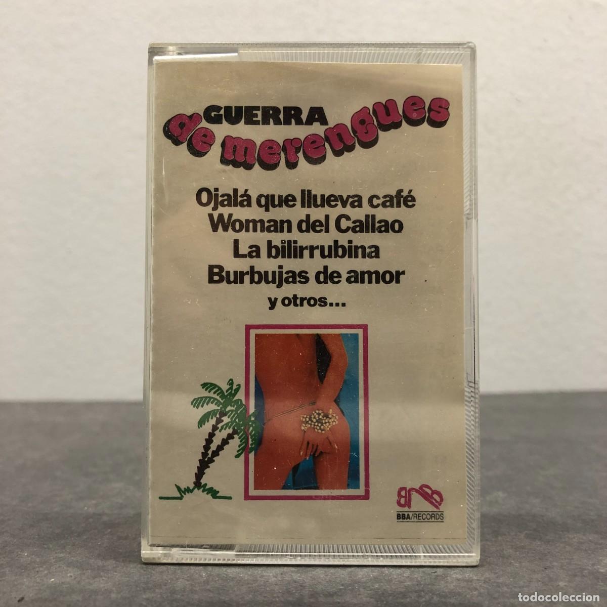 Casetes antiguos: GUERRA DE MERENGUES - BC-346 SE - CASSETTE - M&Uacute;SICA / 608