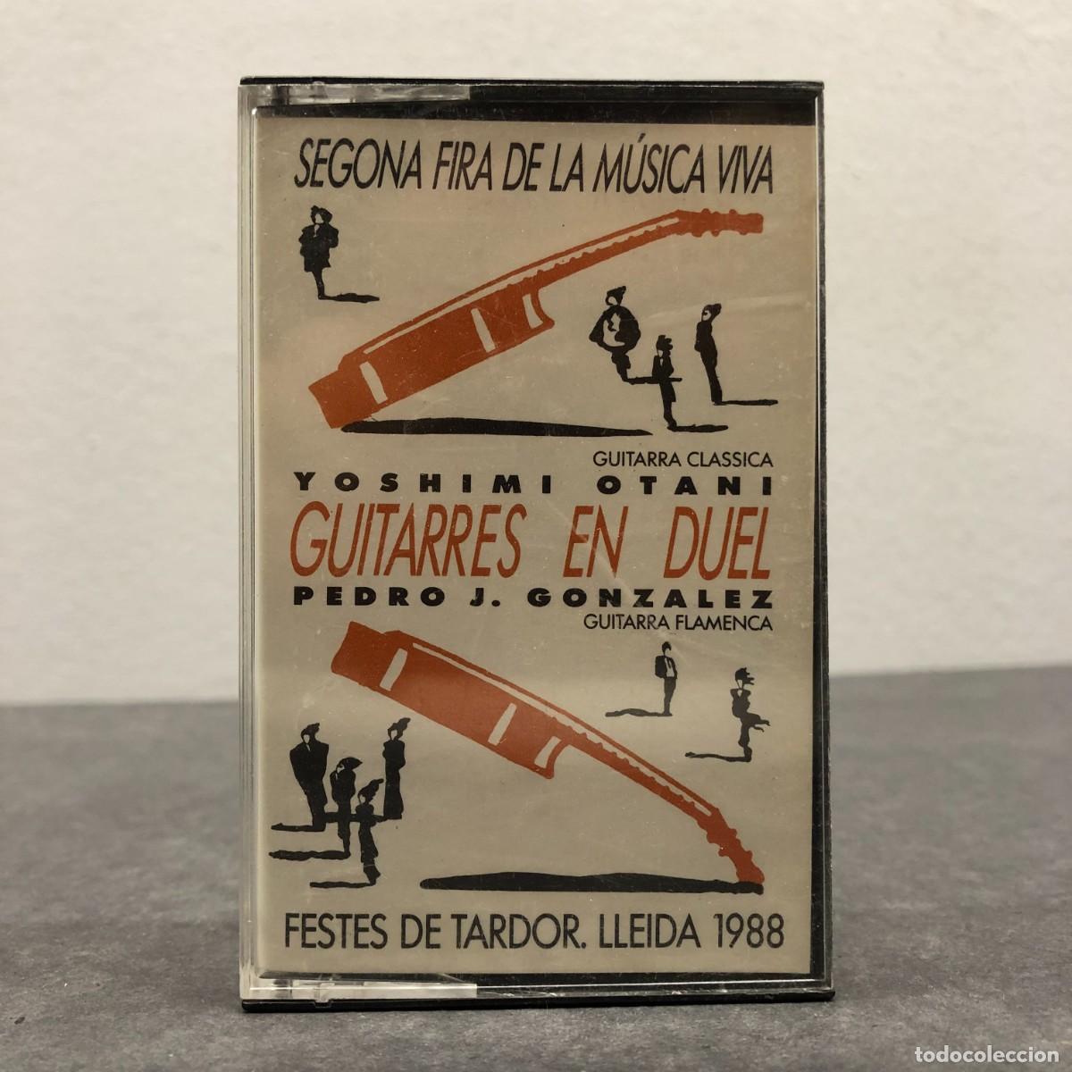 Casetes antiguos: GUITARRES EN DUEL - YOSHIMI OTANI - PEDRO J. GONZALEZ - SEGONA FIRA M&Uacute;SICA - CASSETTE - M&Uacute;SICA / 612