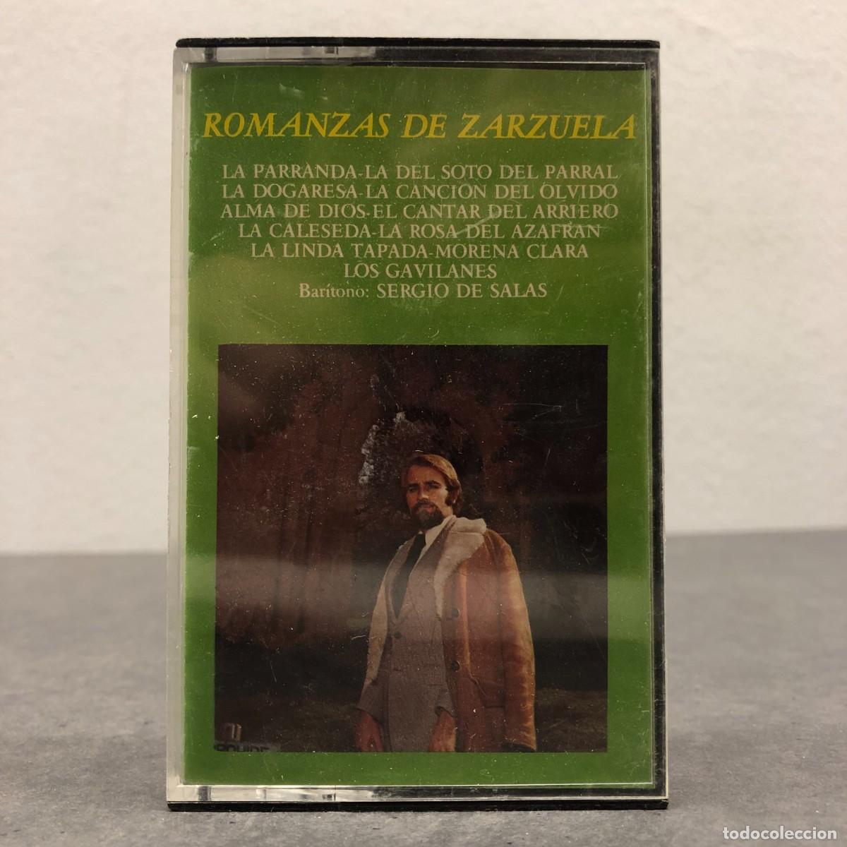 Casetes antiguos: ROMANZAS DE ZARZUELA - SERGIO DE SALAS - CA 143 STEREO - CASSETTE - M&Uacute;SICA / 619