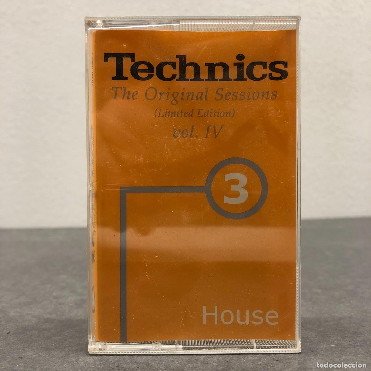 Casetes antiguos: TECHNICS - HOUSE - THE ORIGINAL SESSIONS - LIMITED EDITION - VOL. IV - CASSETTE - M&Uacute;SICA / 623