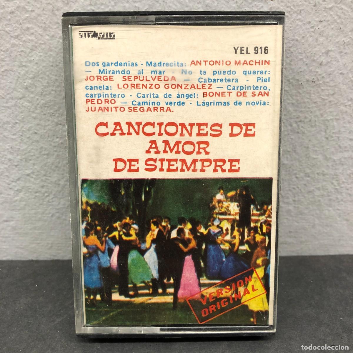 Casetes antiguos: CANCIONES DE AMOR DE SIEMPRE - YEL 916 - CASSETTE - M&Uacute;SICA / 625