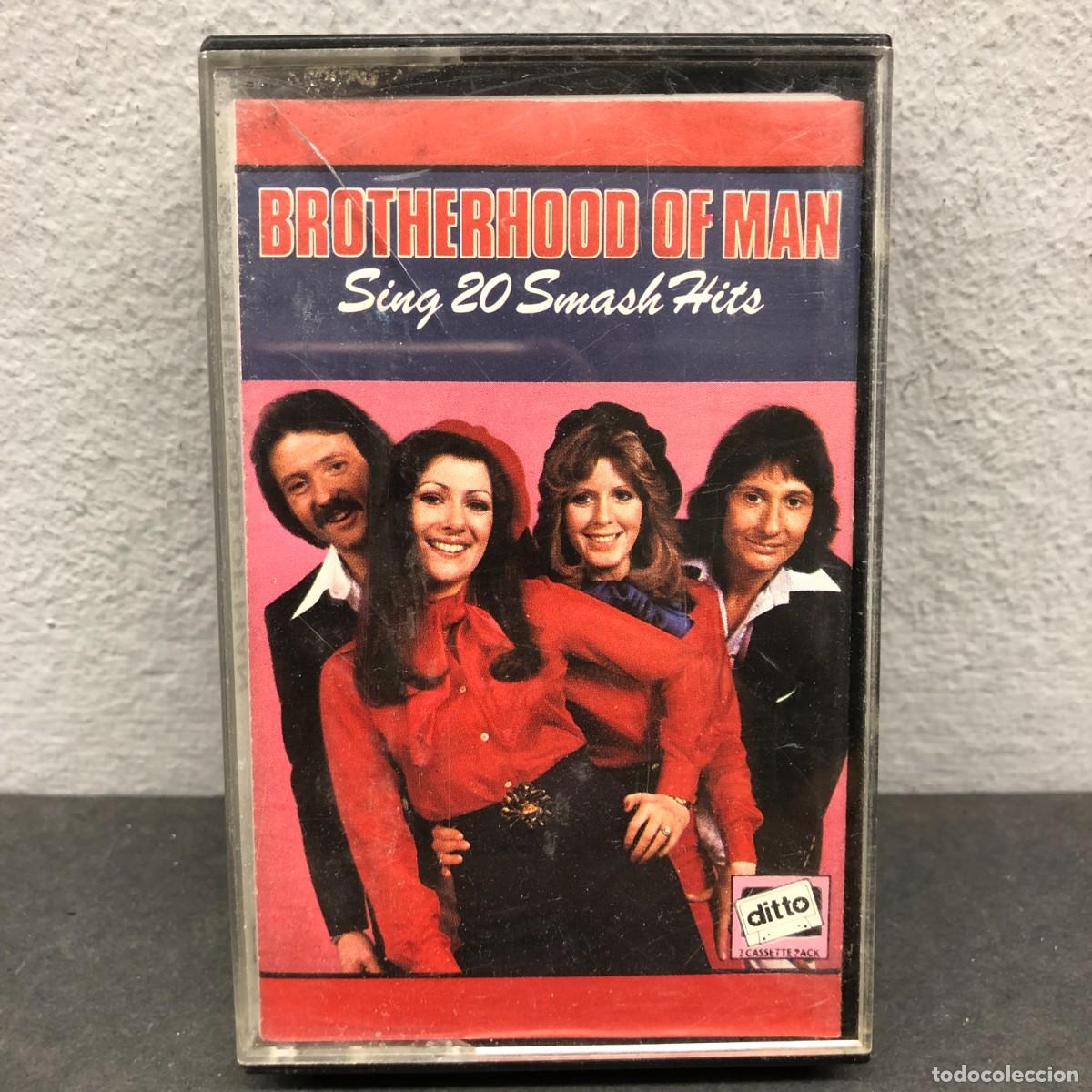 Casetes antiguos: BROTHERHOOD OF MAN - SING 20 SMASH HOTS - DTO 10065B- CASSETTE - M&Uacute;SICA / 631