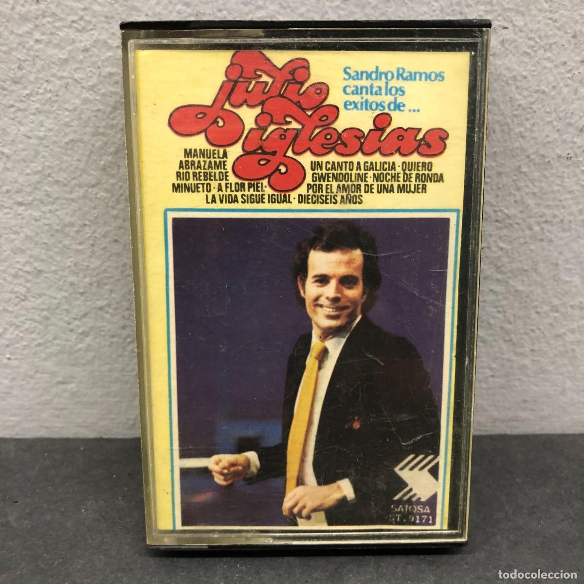Casetes antiguos: JULIO IGLESIAS - SANDRO RAMOS CANTA EXITOS DE JULIO IGLESIAS - ST.9171 - CASSETTE - M&Uacute;SICA / 640