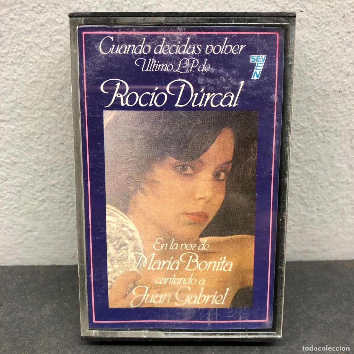 Casetes antiguos: ROC&Iacute;O D&Uacute;RCAL - CANTANDO A JUAN GABRIEL - 7C 339 - CASSETTE - M&Uacute;SICA / 642