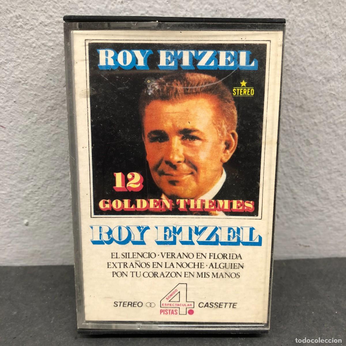 Casetes antiguos: ROY ETZEL - 12 GOLDEN THEMES - GR 124 - CASSETTE - M&Uacute;SICA / 643